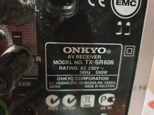 Amplificator Audio Onkyo TX-SR 606 Statie Audio - imagine 4