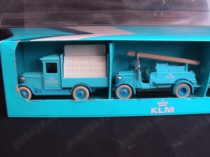 Set de 3 machete auto metal KLM Lledo Anglia - imagine 4