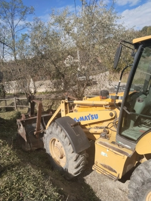 Buldoexcavator Komatsu 97s  - imagine 10