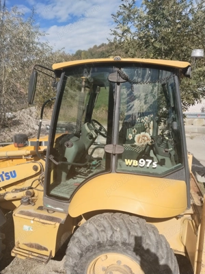 Buldoexcavator Komatsu 97s  - imagine 8