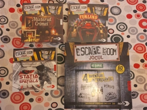 Boardgames de tip Escape Room (joc exit, carti escape, card game, board game, jocuri) - imagine 2