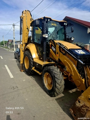 Buldoexcavator CAT de vânzare  - imagine 4