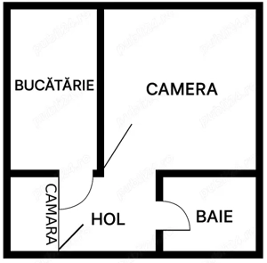 Apartament cu o camera 31 mp decomandat Et 1 Iosia de vanzare - imagine 9