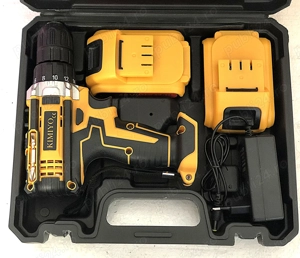 Bormasina Kymio 2x48V, 8 tubulare, 12 accesorii 249 lei