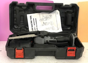 Drujba de mana 2x36V, portabila, 15 cm, acumulator 249 lei - imagine 4