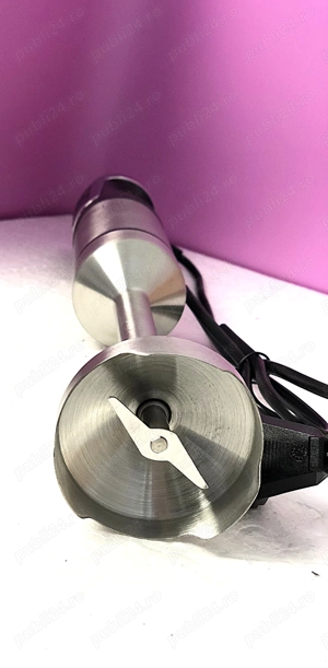 Blender de mana 800W Royalty Line, inox, turbo 149 lei - imagine 4