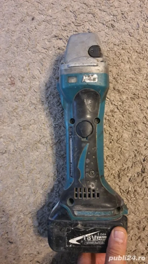Flex Makita pe acumulator 18v - imagine 3