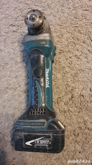 Flex Makita pe acumulator 18v