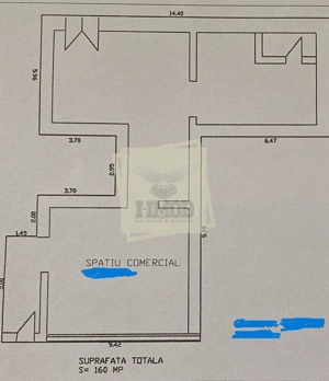 Spatiu comercial 115 mpu cu vitrina pretabil afacere Mihai Viteazu - imagine 3