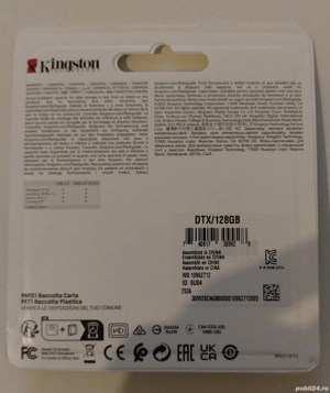 Stick   Memorie USB Kingston DataTraveler Exodia 128GB, USB 3.2 - imagine 3