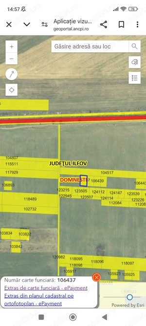 Teren Intravilan Domnesti, Ciocarliei - imagine 4