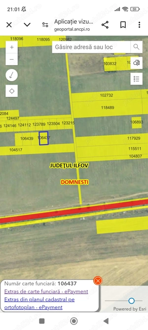 Teren Intravilan Domnesti, Ciocarliei - imagine 2