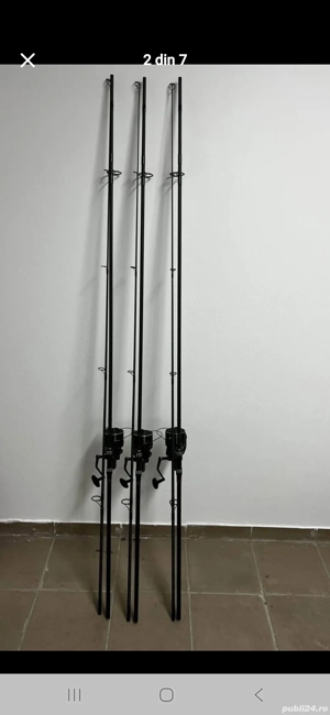 vând 3 lansete Shimano TX7 - 3,66 - 3,25 lbs
