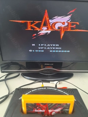 Kage, caseta discheta clasica cu joc pentru consola TV