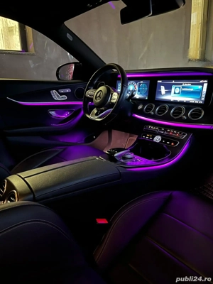 VARIANTE! Mercedes E 200 AMG hybrid+benzina  - imagine 3