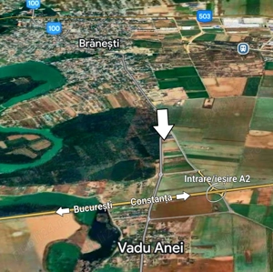 Teren intravilan 1250 m  Brănești, Ilfov - lângă pădure și autostradă