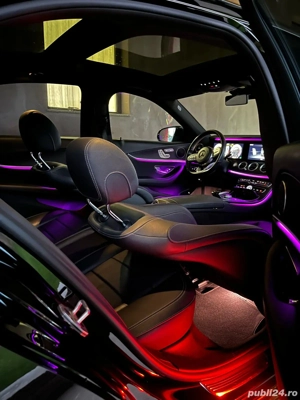 VARIANTE! Mercedes E 200 AMG hybrid+benzina  - imagine 5