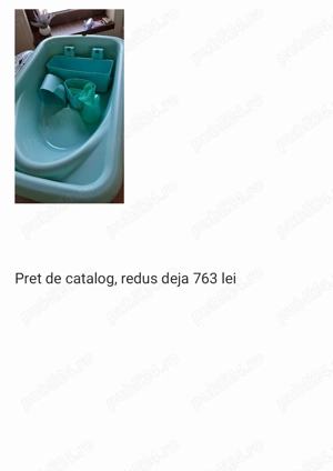  set cadita bebe + masa infasat, brand CHICCO, stare perfecta  - imagine 3