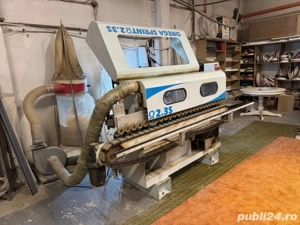 Masina de aplicat cant + exhaustor