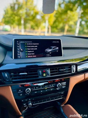 BMW X6 xDrive40d, 313 CP, 2016, Full Led, Webasto, Harman Kardon - imagine 5