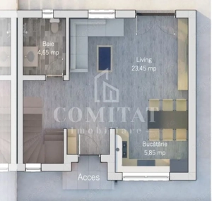 Casă cuplată zona străzii Cătanelor - imagine 8