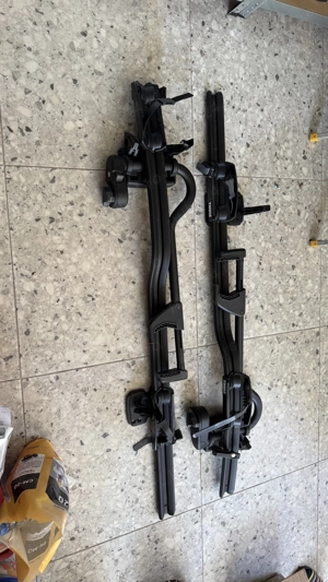 Suport biciclete Thule ProRide 598 Negru cu prindere pe bare transversale