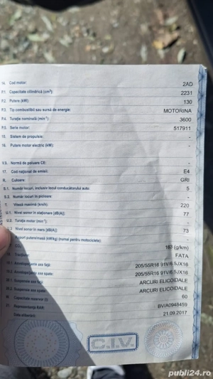 Motor Toyota Avensis,Rav4 2.2 diesel - imagine 4