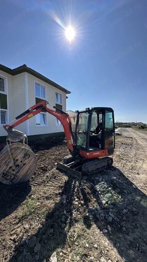 Vând miniexcavator Kubota 
