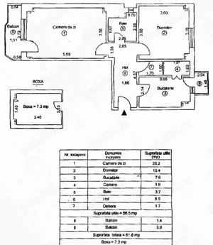 2 cam 62mp Dorobanți colț Școlilor - Propietar