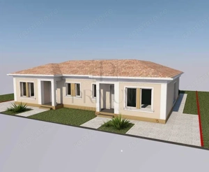 Duplex pe parter  - despartit prin camera tehnica - posibilitate alegere finisaje - Albina - imagine 4