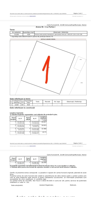 Vând teren intravilan comuna Nanov - imagine 3
