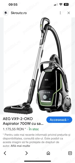 Aspirato AEG stare functionare - imagine 2