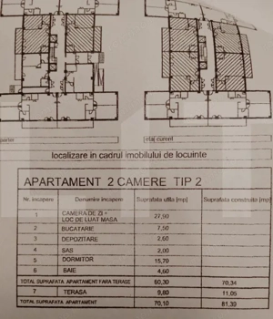 Apartament 2 camere, 70 mp, cu centrală proprie – zonă Antiaeriană - imagine 4 Apartament 2 camere, 70 mp, cu centrală proprie – zonă Antiaeriană - imagine 4
