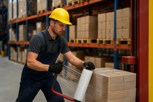 Angajam Manipulant Marfă Operator Ambalare Paleți