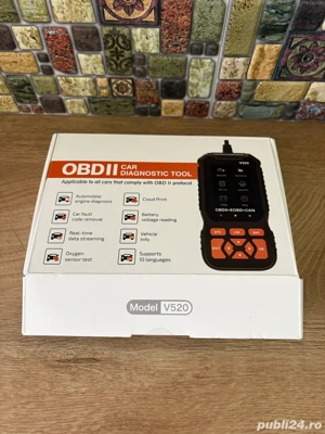 Tester diagnoza auto multimarca OBD2 - imagine 4