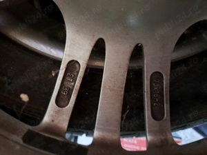 Vând roti aluminiu anvelope vara  - imagine 2