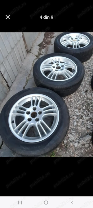 Vând roti aluminiu anvelope vara 