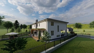 Teren 700 mp, cu autorizatie de constructie + utilitati în Chinteni - imagine 6