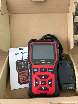 Diagnoza tester auto OBD 2 multimarca - imagine 3