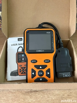 Diagnoza tester auto OBD 2 multimarca - imagine 2