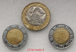 Monede bimetal din diverse tari - imagine 3