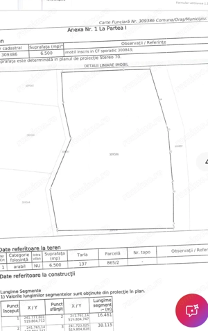 Vând teren extravilan Cladova Jud. Arad