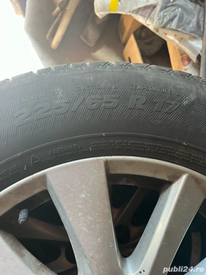 4 jante aliaj + anvelope de vara 