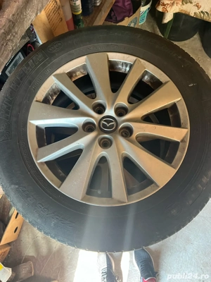 4 jante aliaj + anvelope de vara  - imagine 4