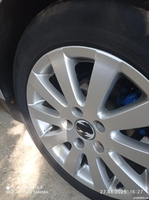 roti jante anvelope aliaj ușor originale Wv repere 205/55r16 cauciucuri 80%bune