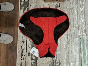 Haina catel nouă, matlasata la exterior, imblanita - imagine 3