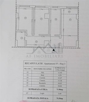Apartament 3 camere capat CUG - Visoianu - imagine 2
