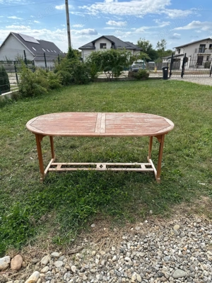 Masa terasa lemn masiv  - imagine 3