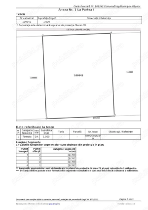 Teren in Glajarie- Rasnov - imagine 2