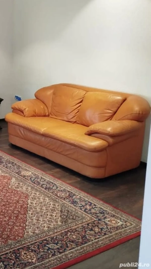 Canapea din piele de vițel, din Germania calitate superioră preț 2000 Lei